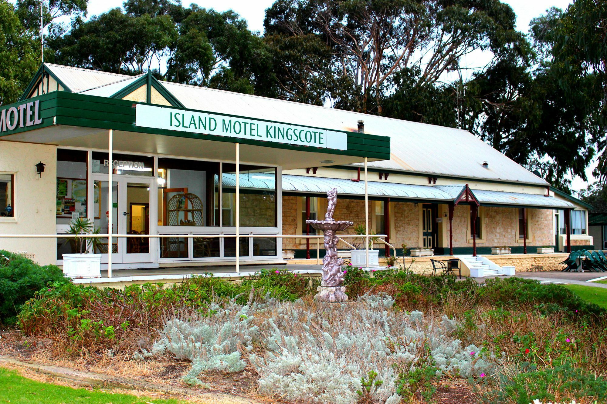 Island Motel Kingscote Exteriör bild